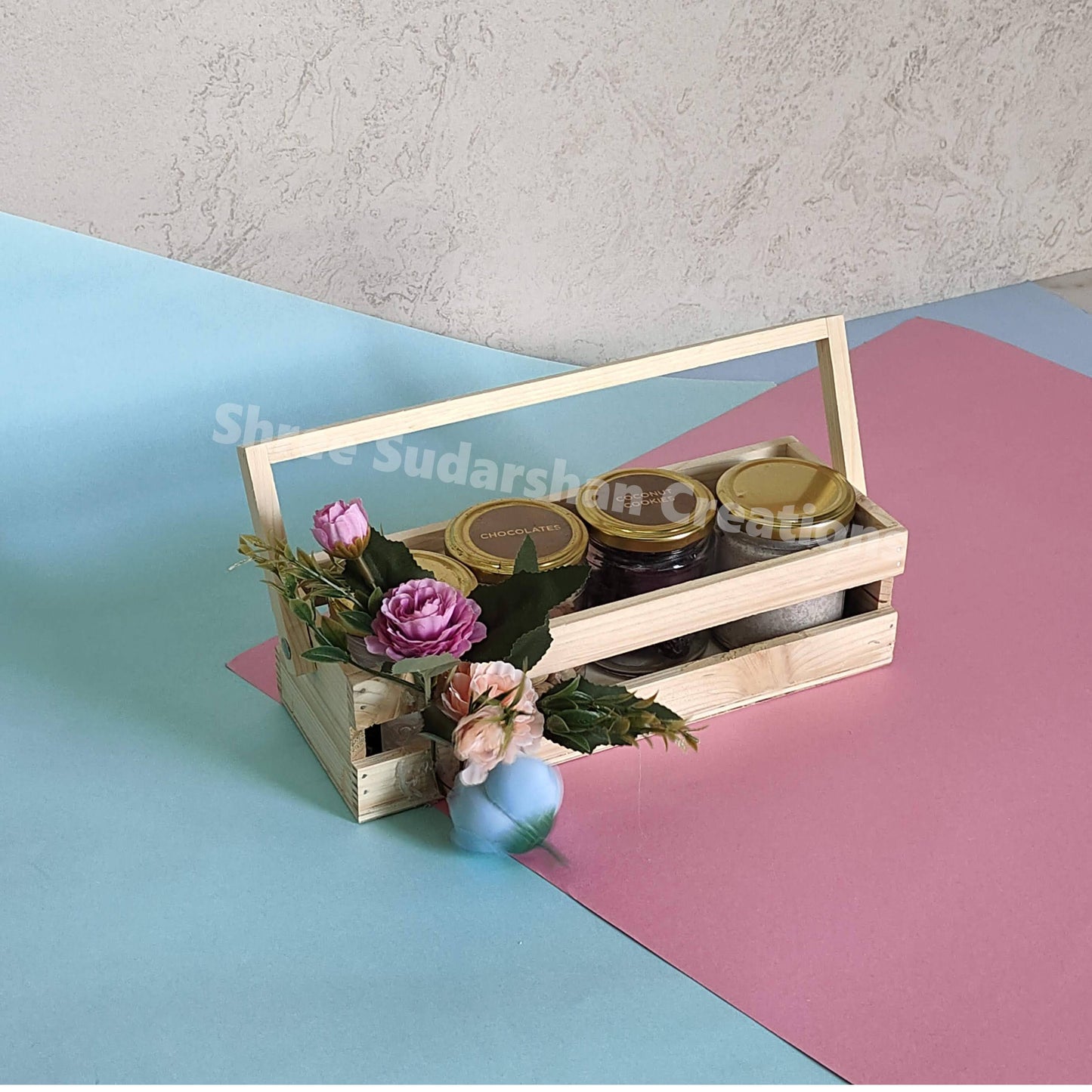 Basic jar tray with Handle