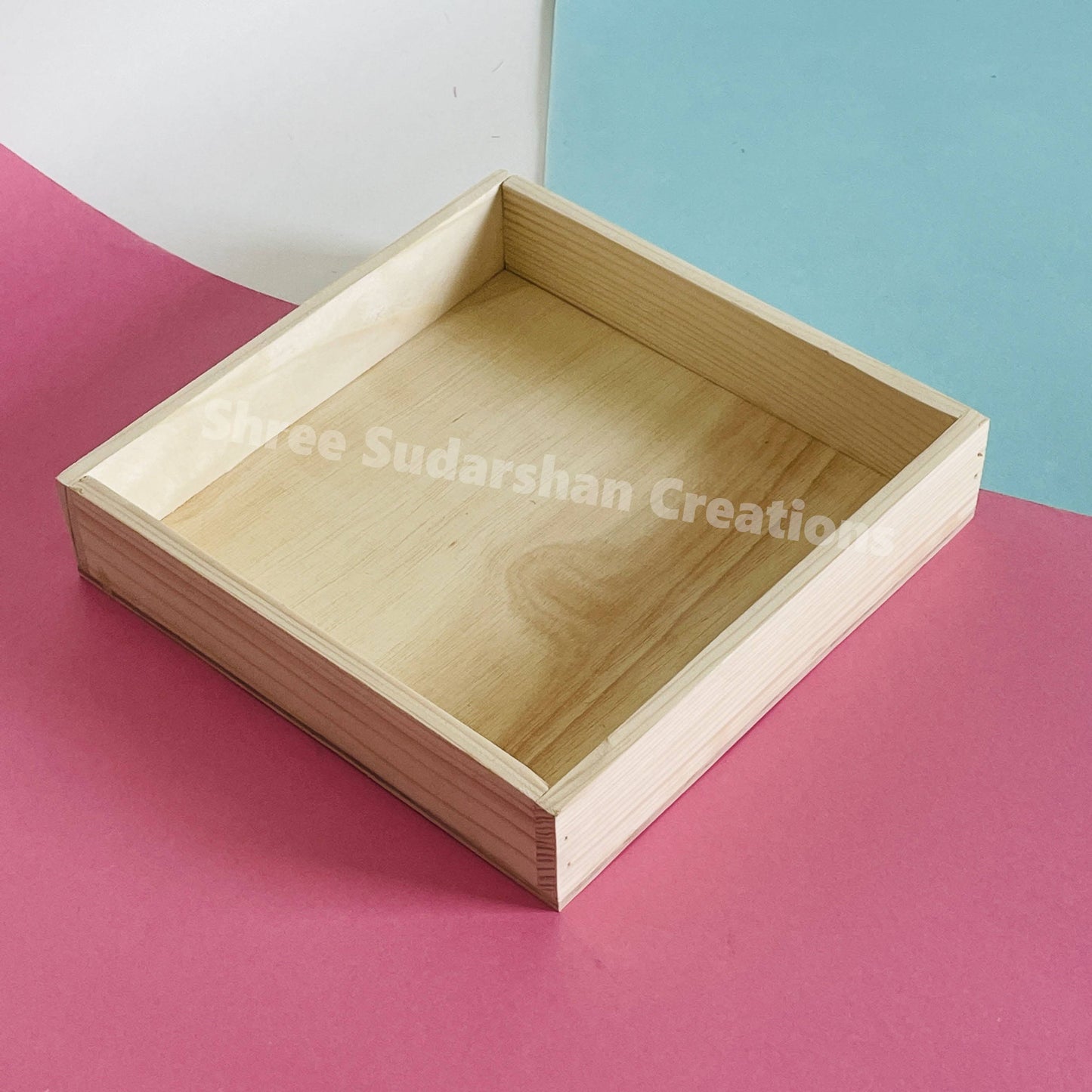 Square Plain Trays