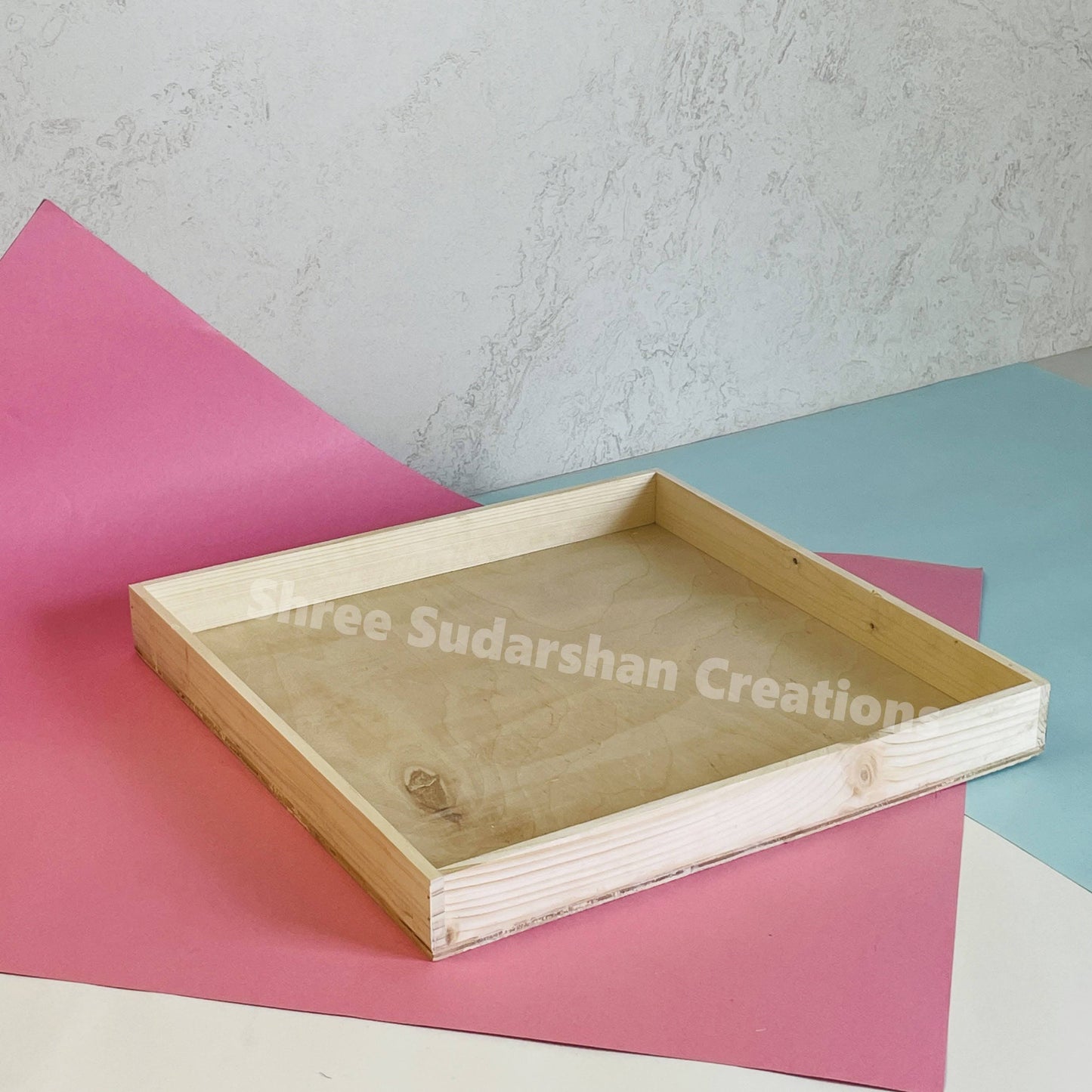 Square Plain Trays